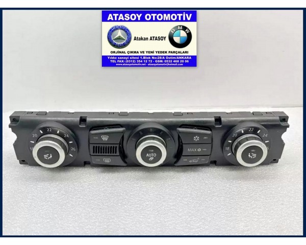 BMW E60 LCI KLİMA PANELİ 64119248708 64119177717 64119161611 64119155649 9248708-01 9177717-01 9177717-02 9161611-01 9155649-01 9248708 9177717 9161611 9155649